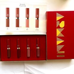 Giorgio Armani Lip Maestro 4pc Mini Set 200 Terra 405 Sultan 500 Blush 501 Casua