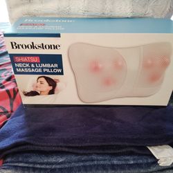 Neck & Lumbar Massage Pillow