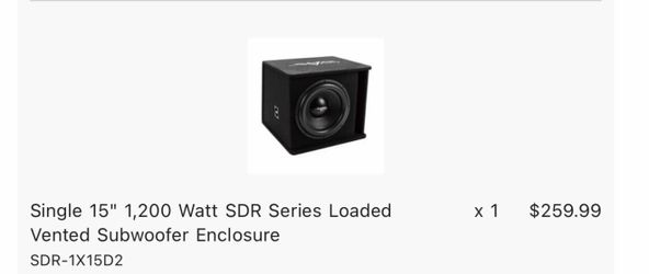 Skar Audio Subwoofer