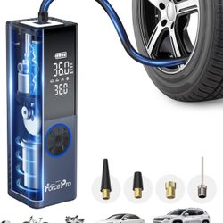 Tire Inflator Portable Air Compressor, 5X Faster Inflation 150PSI Cordless Air Pump for Car Tires with 20000mAh Rechargeable Battery Air Compressor fo