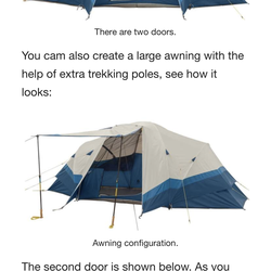 8 person Camping tent