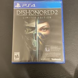 Dishonored 2 PS4