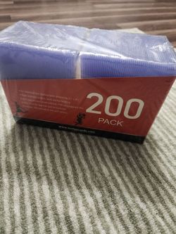 Toploaders and penny sleeves