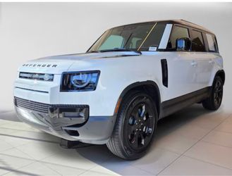 Land Rover Defender 110s white