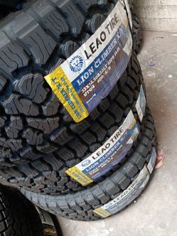 New set of tires lion xt 33 1250 22 lt
