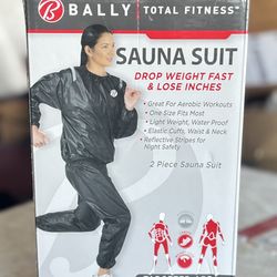S/M  Sauna Suit By Ballys 