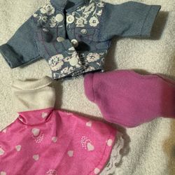 Vintage 80s Lookin' Smart Maxie Doll 1987 Hasbro 3 Pc Replacements 