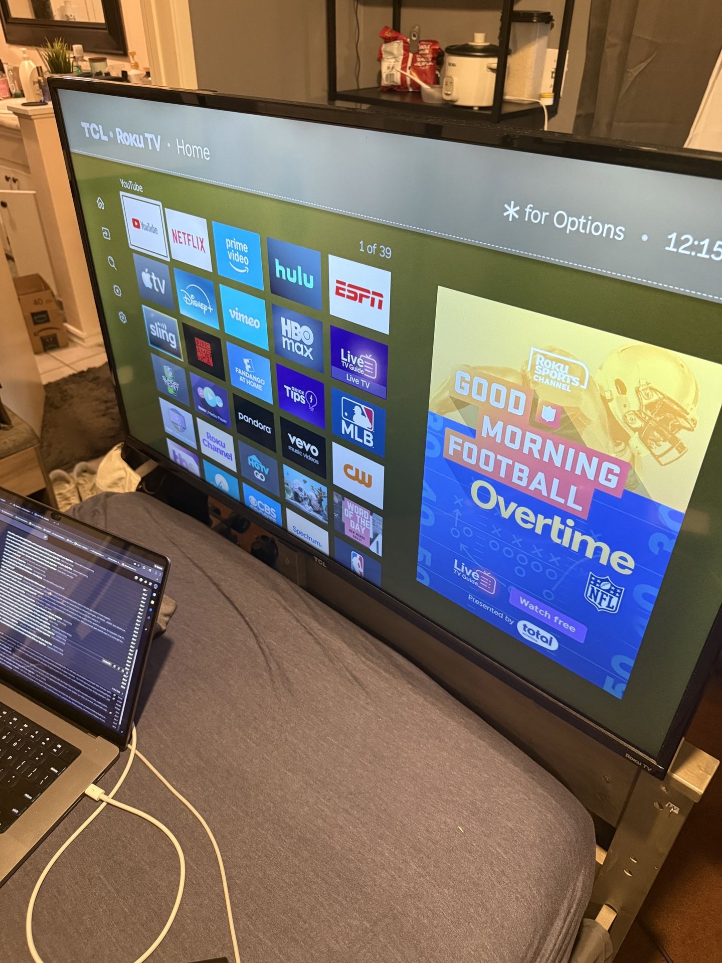 TCL 32-Inch Class S3 1080p LED Smart TV with Roku TV