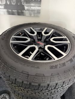 2026 gmc sierra tires brand new never driven