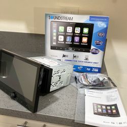 New Soundstream Radio Doubledin W/dvd Apple Car Play Android Bluetooth And More 