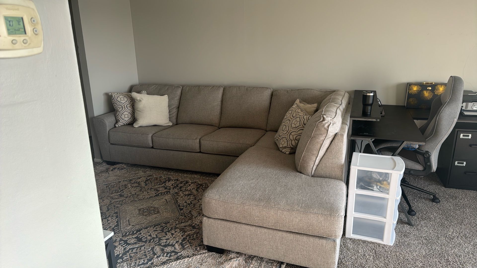 Brand New Tan Sectional Couch