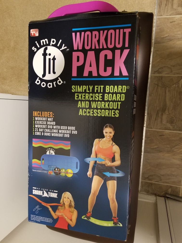 Simply Fit Board Workout/Exercise Pack