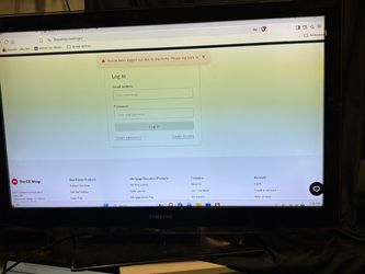 40 inch Samsung tv 1080