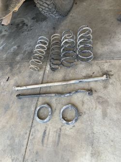 Toyota Land Cruiser stock suspension