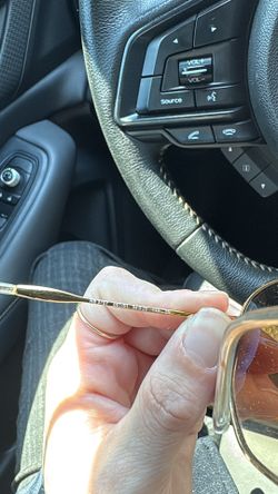 Gold Aviator Ray ban Sunglasses