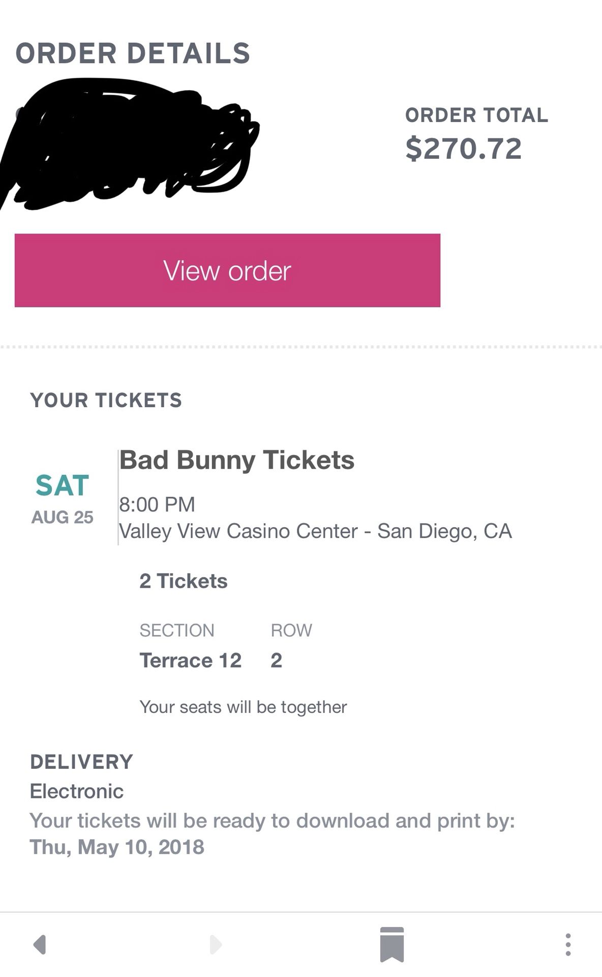 Bad Bunny Tickets