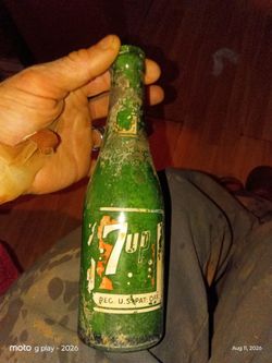 Vintage glass bottle