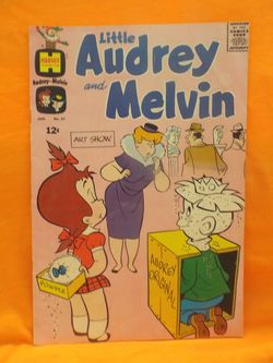1(contact info removed) Little Audrey and Melvin #37 Harvey Comic Book (SOLID COPY)