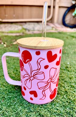 Valentine’s Day Glass Mug