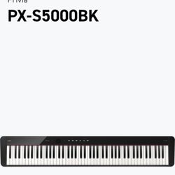 Casio PX-S5000 Privia 88-Key Digital Piano is a digital piano
