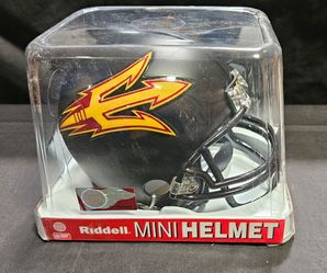 ASU Mini Helmet- Black - Riddell (New)
