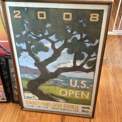 2008 US Open Torrey Pines Poster