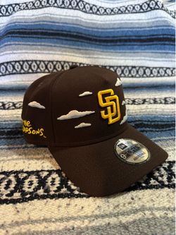 San Diego Padres The Simpsons cloud, snapback hat