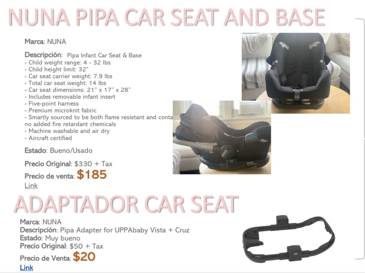 Nuna Infant Car Seat