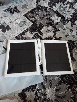 Solar Panel for Ring Camera, 2 Pack 4W Solar Charger Compatible with Rings Spotlight &All-New Stick Up Outdoor Cam Battery, 10ft Long Cable with USB-C