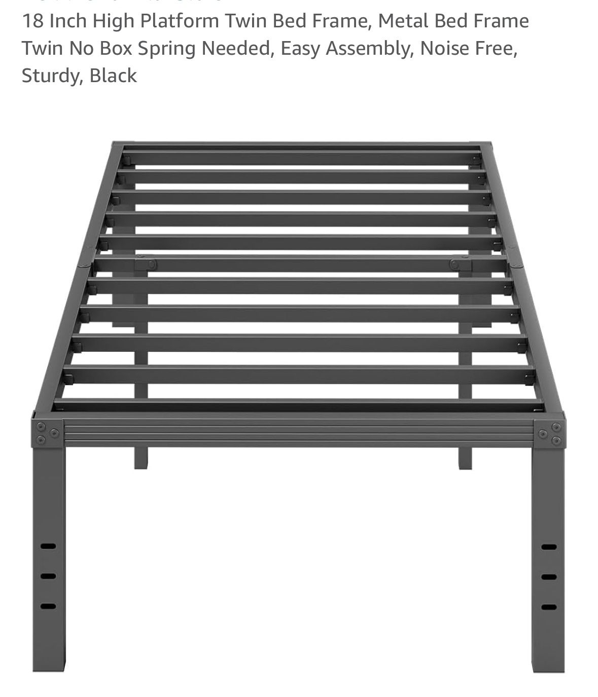 Twin size bed frame