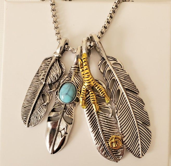 Feather Necklaces 
