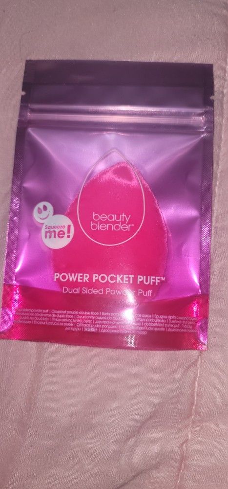 New Power Pocket Puff Beauty Blender