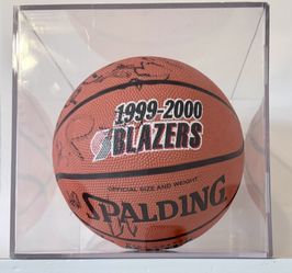 AUTOGRAPHED Portland Trail Blazers Ball