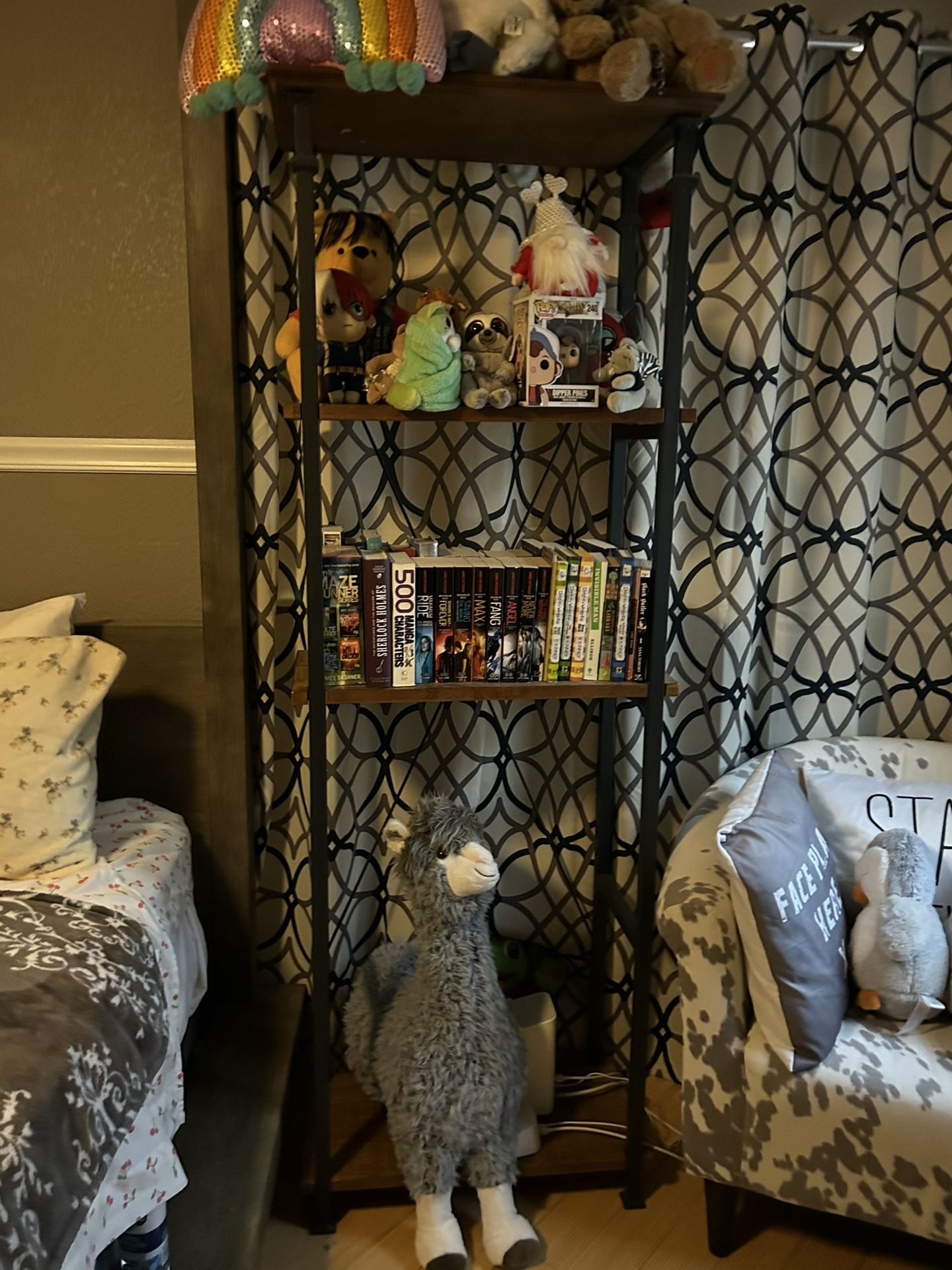 Office Desk / Shelf Combo