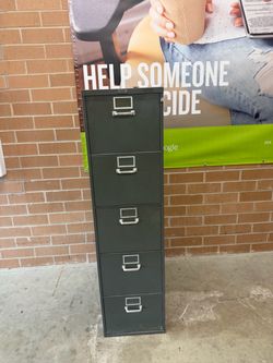 Metal Cabinet with drawers