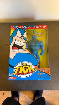 The Tick Talk Action Figure *SEALED* *CIB*