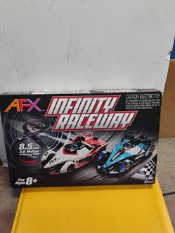 AFX Infinity Raceway (Model 22033) HO Scale slot car set.