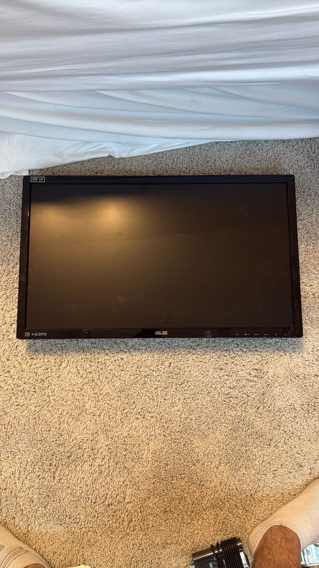 Two ASUS monitors (work great)