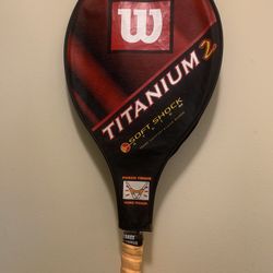 Wilson Titanium 2 Tennis Racket Soft Shock