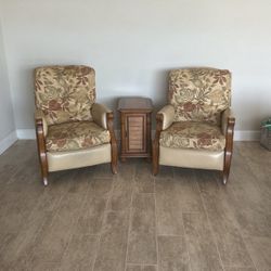 MotionCraft Recliner Chairs And Table