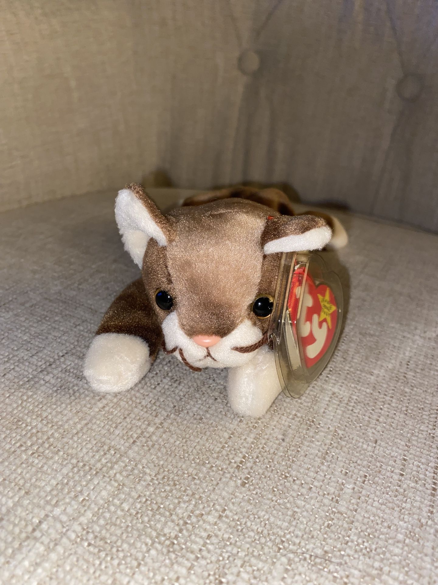 Beanie Baby Pounce TY PVC Pellets RARE!