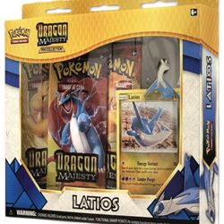 Pokemon Dragon Majesty Latios Pin Collection