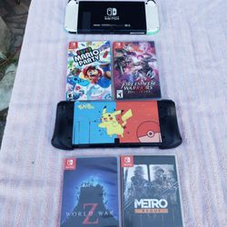 Each One Has Games installed, 128GB Nintendo Switch 2020 V2 With 256GB Has Games installed Plus 2 Extra Games for $300! Or $600! All 2