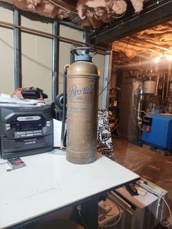 Vintage Fire Extinguisher Pyrene Soda -acid