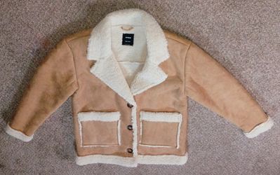Cotton On Women's Tan and Brown Jacket Size: S