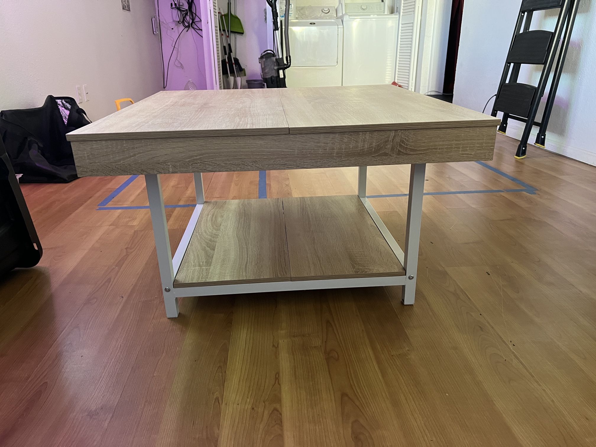 32” square coffee table