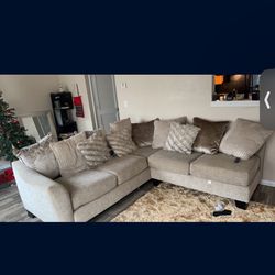Beige Sectional