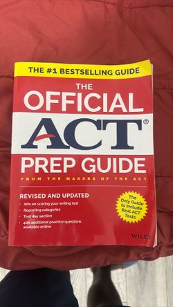 ACT prep book