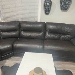 Sectional Leather Couch