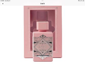 New in Box Noble Blush Badee Al Oud Lattafa Perfume 3.4 fl oz